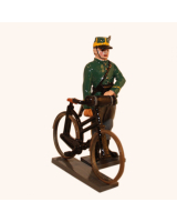 0829 Toy Kit Infantry - Standing beside bike - 1st Carabinier Regiment Kit