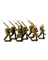 0809 Toy Soldiers Set German Infantry 1914 Painted