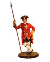 Sqn80 008 Officer 23rd Foot Royal Welsh Fusiliers circa 1740 Kit