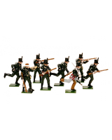 0705 Toy Soldiers Set The 95th Rifles Painted
