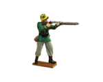 0837-1 Toy Soldier, Private Standing Firing - 1st Carabinier Regiment Painted