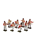 0742 Toy Soldiers Set Highland Light Infantry Painted
