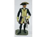 P115 Prussia Infantry Officer The Seven Years War - Painted