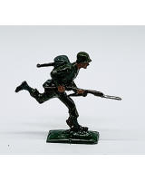 6GCH-5 World War II US Infantry Charging Private 54mm SAE Madeira