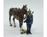 54mm Swedish Cavalry 1895 Trooper Holger Eriksson - 068 - Painted