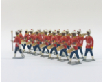 Brigadér Statuette British India Sepoy Infantry Musical Band