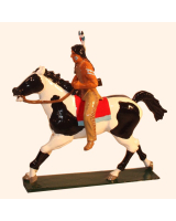 1206-3 Toy Soldier Mounted Indian with rifle Kit