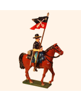 1208-2 Toy Soldier Trooper with Guidon 7th Cavalry Regiment Kit
